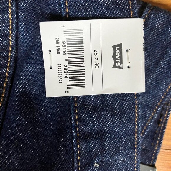 Levis's 501® Original Fit Selvedge 100% Cotton Women's Jeans 28W X 30L - Picture 3 of 4